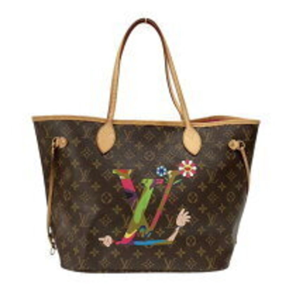 Louis Vuitton Neverfull LV HANDS Monogram Limited Edition Tote Bag